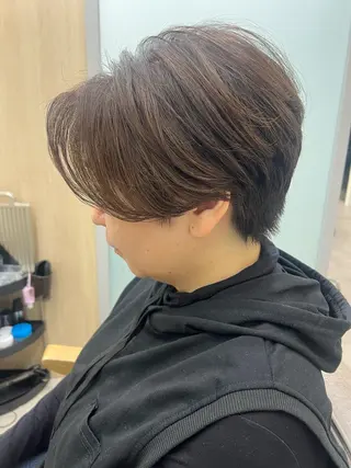 ショート メンズ レイヤー ウルフ 弓木啓輔のヘアスタイル