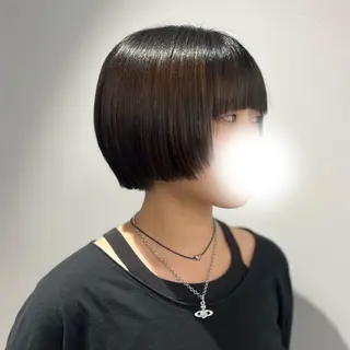 ショート 無料カットモデル ユナのヘアスタイル