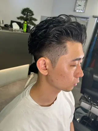 パーマ メンズ 💈FADE &LINE安達のヘアスタイル