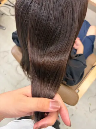 ミディアム momoka YUC CA縮毛モデル募集中のヘアスタイル