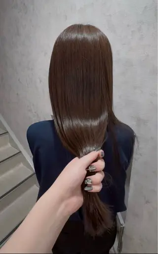 カラー うる艶カラー/美髪 折戸光希のヘアスタイル