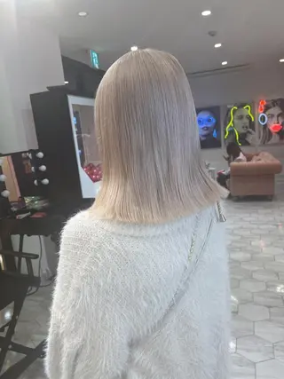 カラー 内藤 万季人のヘアスタイル