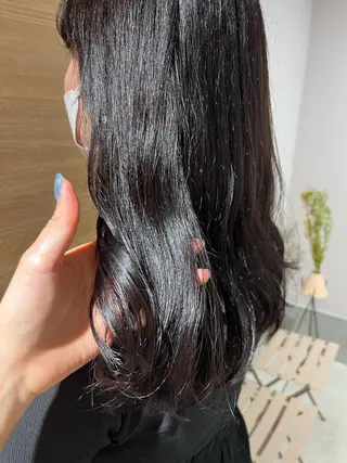 カラー ヘアアレンジ 透明感ケアカラー/ レイヤー/ryokaのヘアスタイル