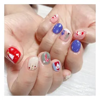 ショート ネイル 🐾enen style 🐾のネイルデザイン