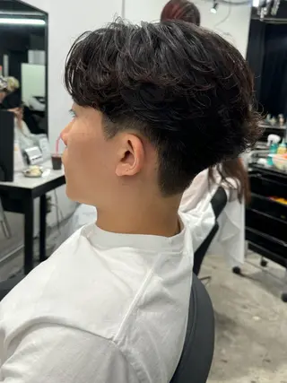 ショート パーマ メンズ Pia/KIRIA /福岡美容室のヘアスタイル