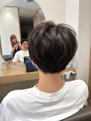 ショート メンズ 久木原 ゆりのヘアスタイル