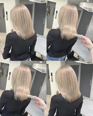 ミディアム カラー Loob.TOKYO MIYA🌈のヘアスタイル