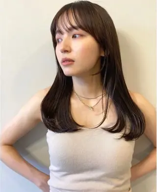 ロング カラー 透明感カラー🫧 nanamiのヘアスタイル