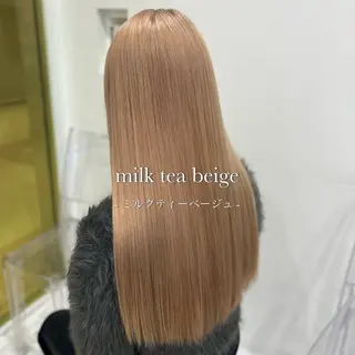 ロング カラー 色落ち綺麗🩰ハイ トーン🎀RINKAのヘアスタイル