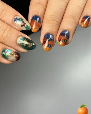 ネイル MIKA 🍊のネイルデザイン