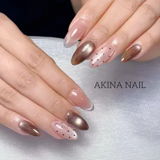 セミロング Akina Nail 亀戸のネイルデザイン