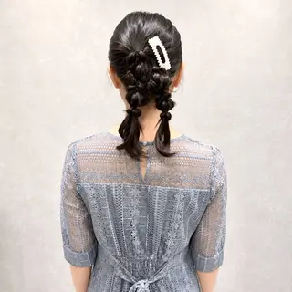 ヘアアレンジ Azu🩰/アレンジ /透明感カラー🎀/のヘアスタイル