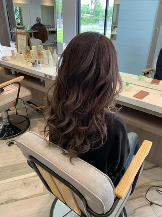 ロング カラー stylist N0Nのヘアスタイル