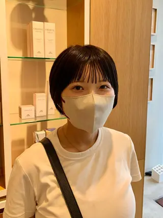 ショート 中尾 文哉のヘアスタイル