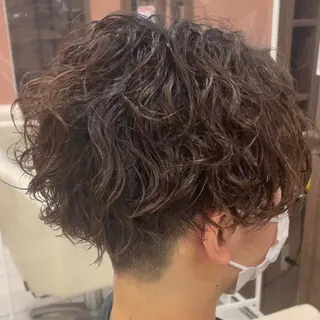 カラー パーマ メンズ 大澤 裕貴 【メンズカット】のヘアスタイル