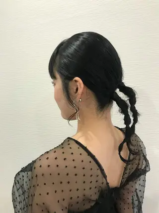 ヘアアレンジ 藤野 美咲のヘアスタイル