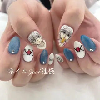 セミロング ネイルJaol 池袋のネイルデザイン
