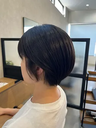 ショート 宮川 結妃のヘアスタイル