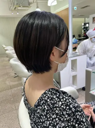 ショート 似合わせカット 迫留由弥のヘアスタイル