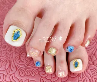 ネイル tRING* しいの木台のネイルデザイン