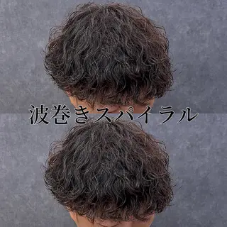 ショート パーマ メンズ Mion /CODE.のヘアスタイル