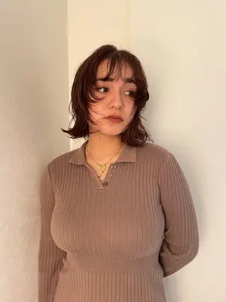 ミディアム ハイトーンカラー🧺 mahoroのヘアスタイル