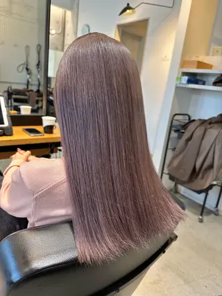 カラー ✂︎ 艶カラー /透明感カラーのヘアスタイル
