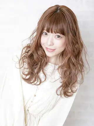 ロング カラー 似合わせカット 銀座/アライ カズヤのヘアスタイル
