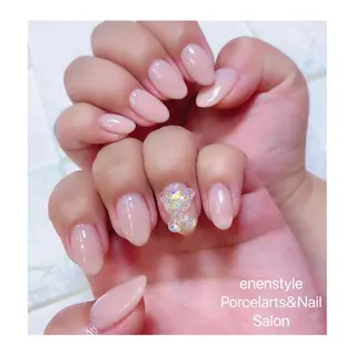 ミディアム ネイル 🐾enen style 🐾のネイルデザイン