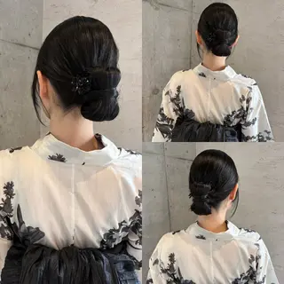 ロング ヘアアレンジ 美髪× ヘアセット✨Araiのヘアスタイル