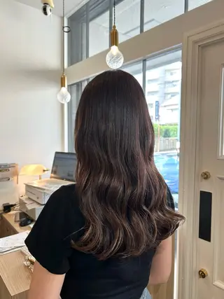 ロング カラー MAISON ema 🩵笹野 希里香のヘアスタイル