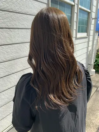 ロング カラー apica/ 菊地さら紗のヘアスタイル