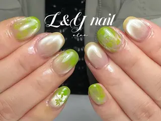 ネイル L&Y Nail🎀 思雪のネイルデザイン