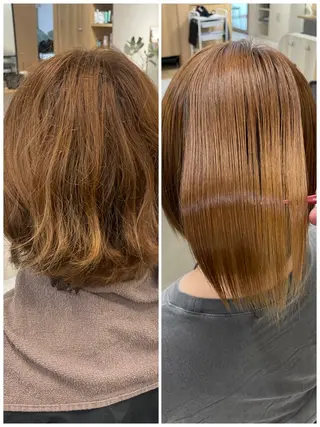 ショート シールエクステ☀️ L.O.G村岡健一のヘアスタイル