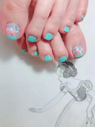 ネイル 平尾駅前/持込み専門 /owlnailのネイルデザイン