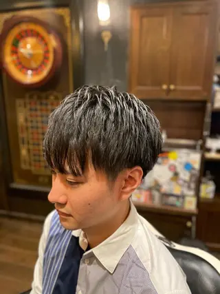ショート 代表 武田晃英のヘアスタイル