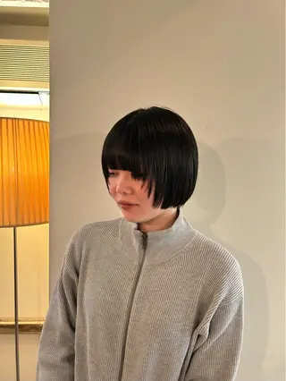ミディアム ORe'S HAIR BE　GLaDまなみのヘアスタイル