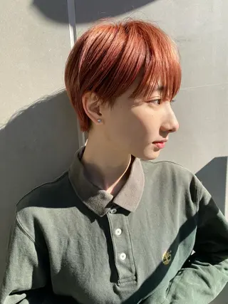 ショート カラー パーマ ヘアアレンジ メンズ キッズ ネイル マツエク・マツパ アイブロウ 🧼柴田 健太郎🧼のヘアスタイル