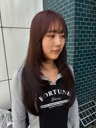 ロング 🎀抜け感ナチュラル 🎵asuna🪽のヘアスタイル