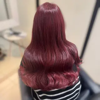 ロング カラー ブリーチなしカラー kana🐱のヘアスタイル