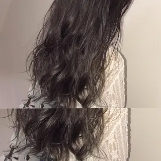ロング カラー パーマ 髪質改善 Daisukiのヘアスタイル