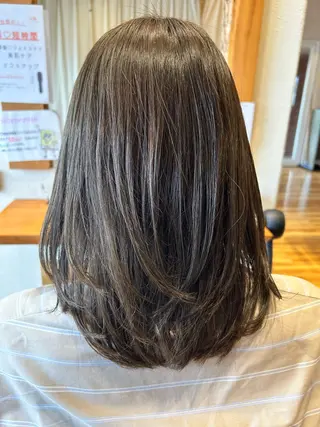ミディアム カラー manami ♡のヘアスタイル