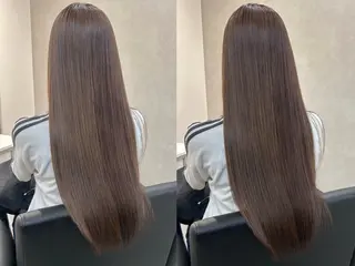 ロング 💎艶カラー+美髪 +髪質改善💎のヘアスタイル