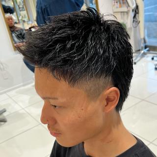 メンズ 三条メンズパーマ⚽️ 髙井　陽のヘアスタイル