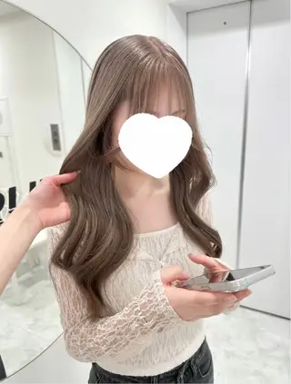 ロング 韓国ガーリー🤍ハイ トーン🤍Ayanaのヘアスタイル