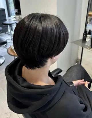 ショート メンズ 莉瑠 / ボブモデル募集🐃のヘアスタイル