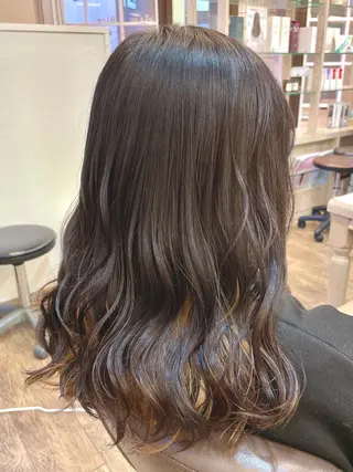 セミロング カラー メンズパーマ🌀/ 中村郁未のヘアスタイル