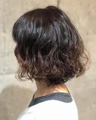 ショート パーマ 【ショート特化】 森本 祐太のヘアスタイル