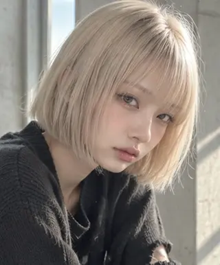 ミディアム カラー カラーモデル| 代官山|NAGIのヘアスタイル