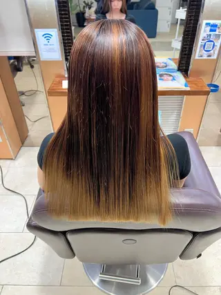 セミロング 後藤 優瞳のヘアスタイル